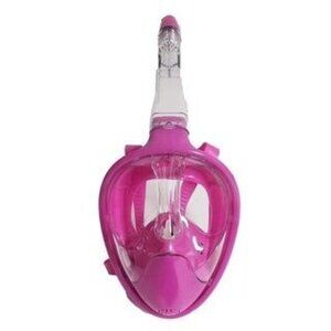Vos Full Face Snorkel Mask for Kids and Adults VOS-SM-101/ Pink Size L/XL